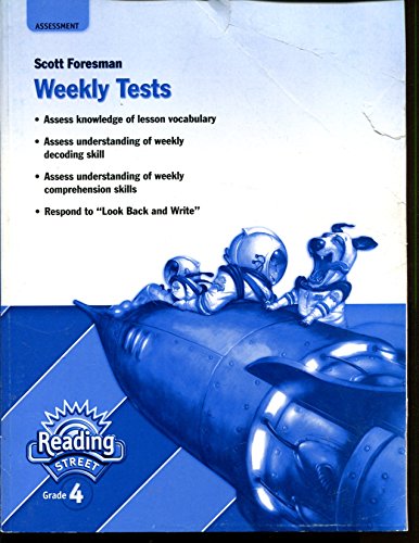 Assessment Reading Tests Weekly Tests Reading Street Grade 4