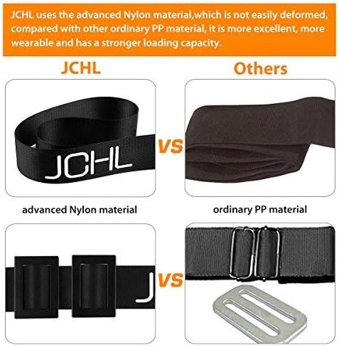 JCHL Moving Straps Moving and Lifting System for 2 Mover Adjustable Shoulder Lifting 4 Buckles Easily Move Lift Carry Secure Furniture Appliances Heavy Objects