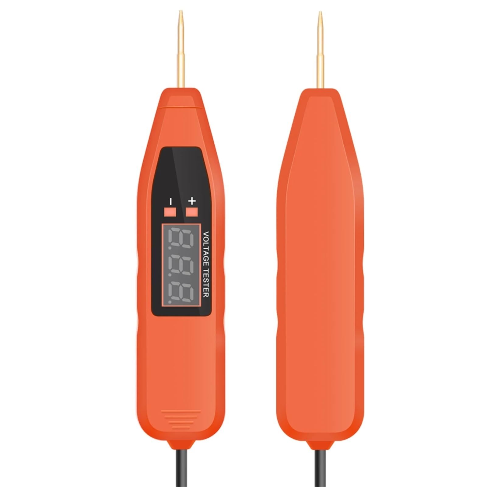 Misuratore di tensione, Penna For Test Di Tensione Del Circuito Automobilistico Da 5 V-32 V, Sonda Rilevamento Positiva E Negativa, Filo A Molla
