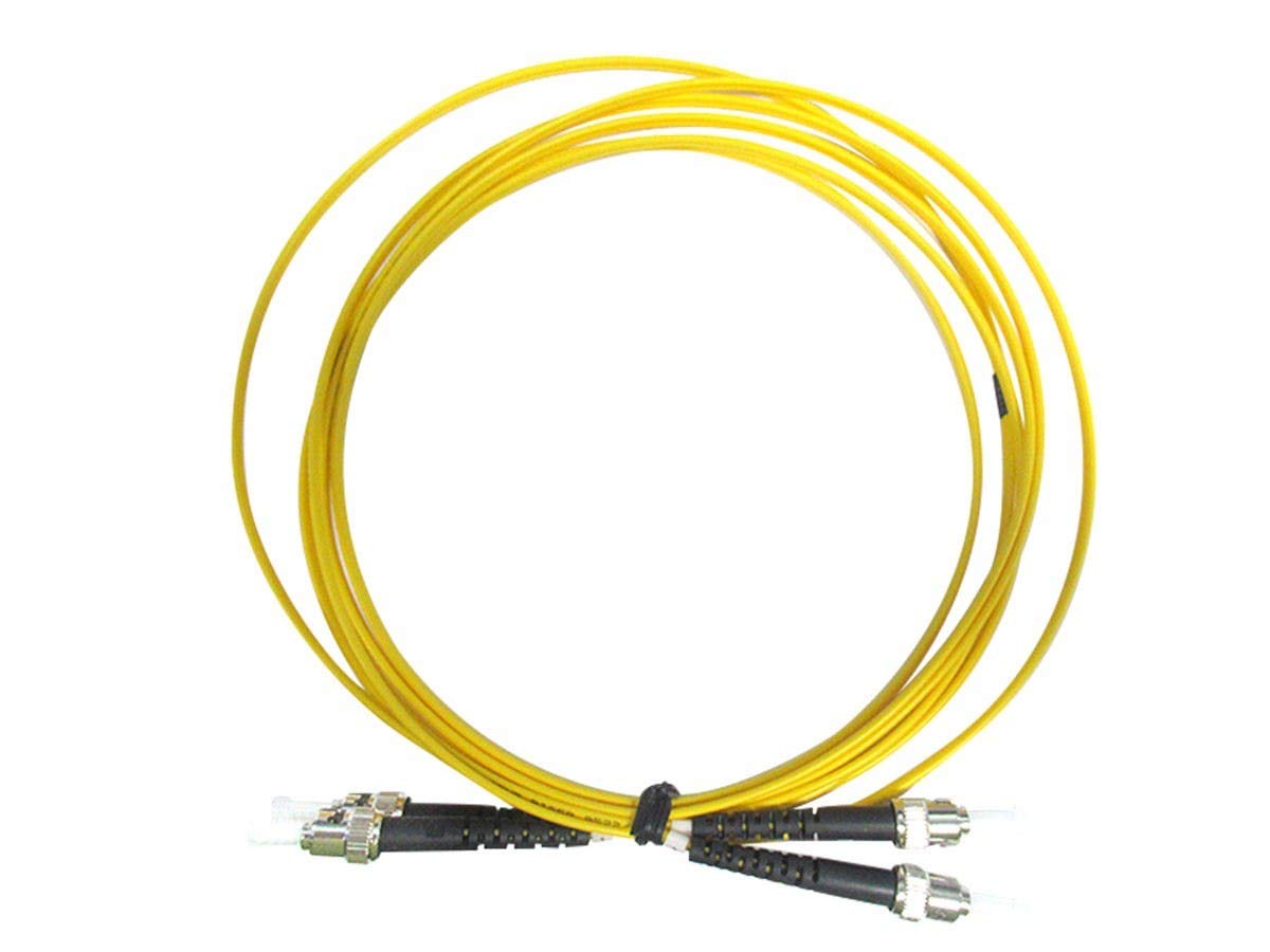 Monoprice Fiber Optic Cable 3 Meters, ST/UPCST/UPC, G657A1, Single