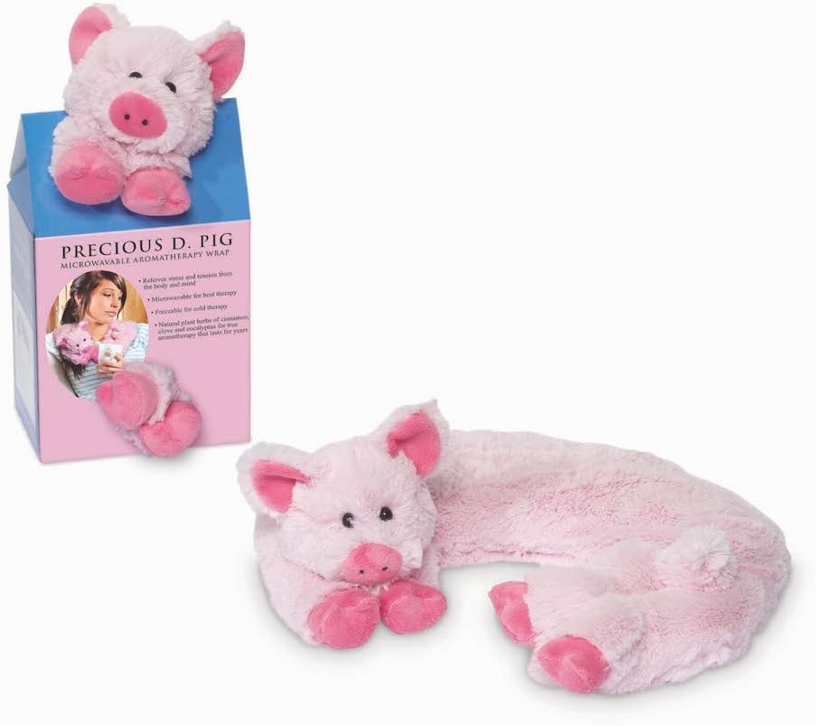 Spa Comforts Aroma Shoulder Wrap Neck Warmer Heating Pad Therapy, Pink