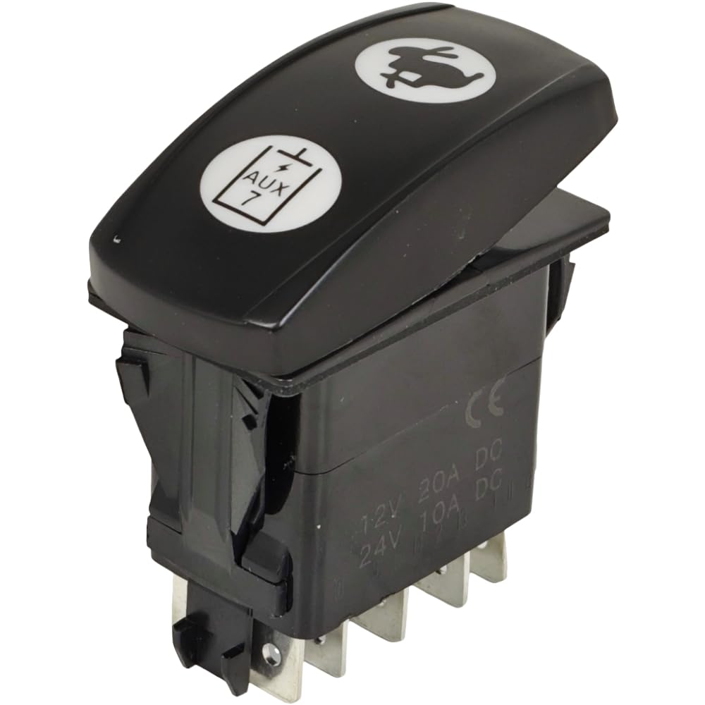 Interruptor basculante 263-5419 auxiliar de dos polos compatible con chasis 277D 6