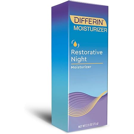 differin moisturizer restorative night