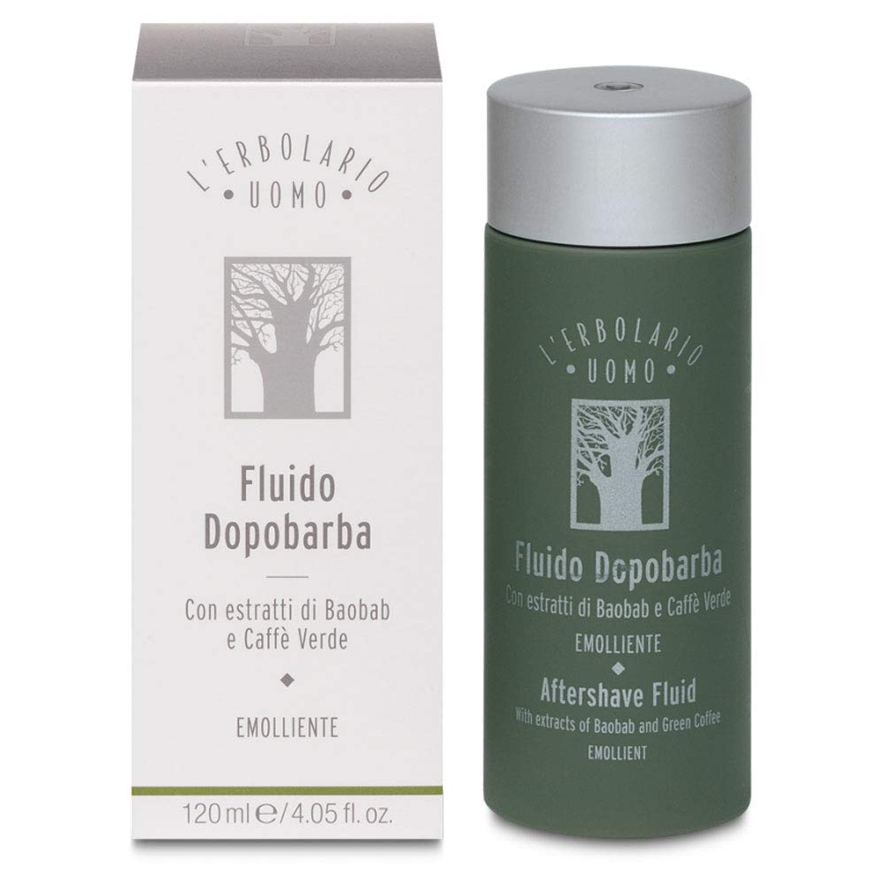 Erbolario Confezione Regalo Erbolario UOMO DUO - Shampoo Doccia 250 ml + Fluido Dopobarba 120 ml - Accordi agrumati, nota di fondo decisa e legnosa