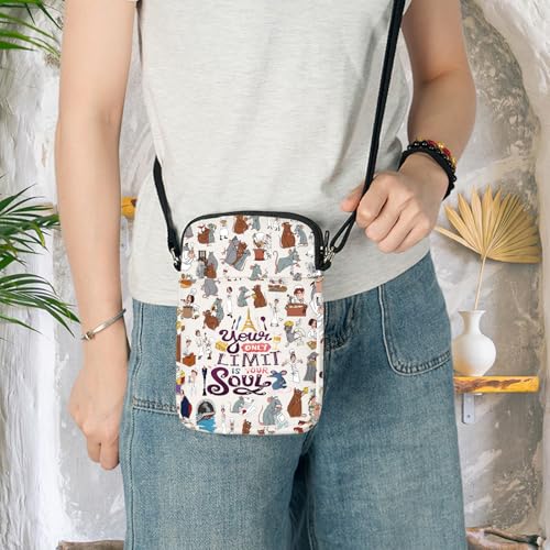KEYCHIN Rat Remy Crossbody Bag Remy Chef Fans Gifts Your Only Limit Is Your Soul Shoulder Bag Little Chef Mouse Merchandise3