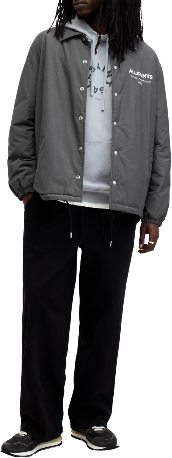 AllSaints mens Undrgrnd Coach Jacket - Image 3