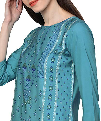 Image of Vaamsi Women's Crepe Regular Kurta