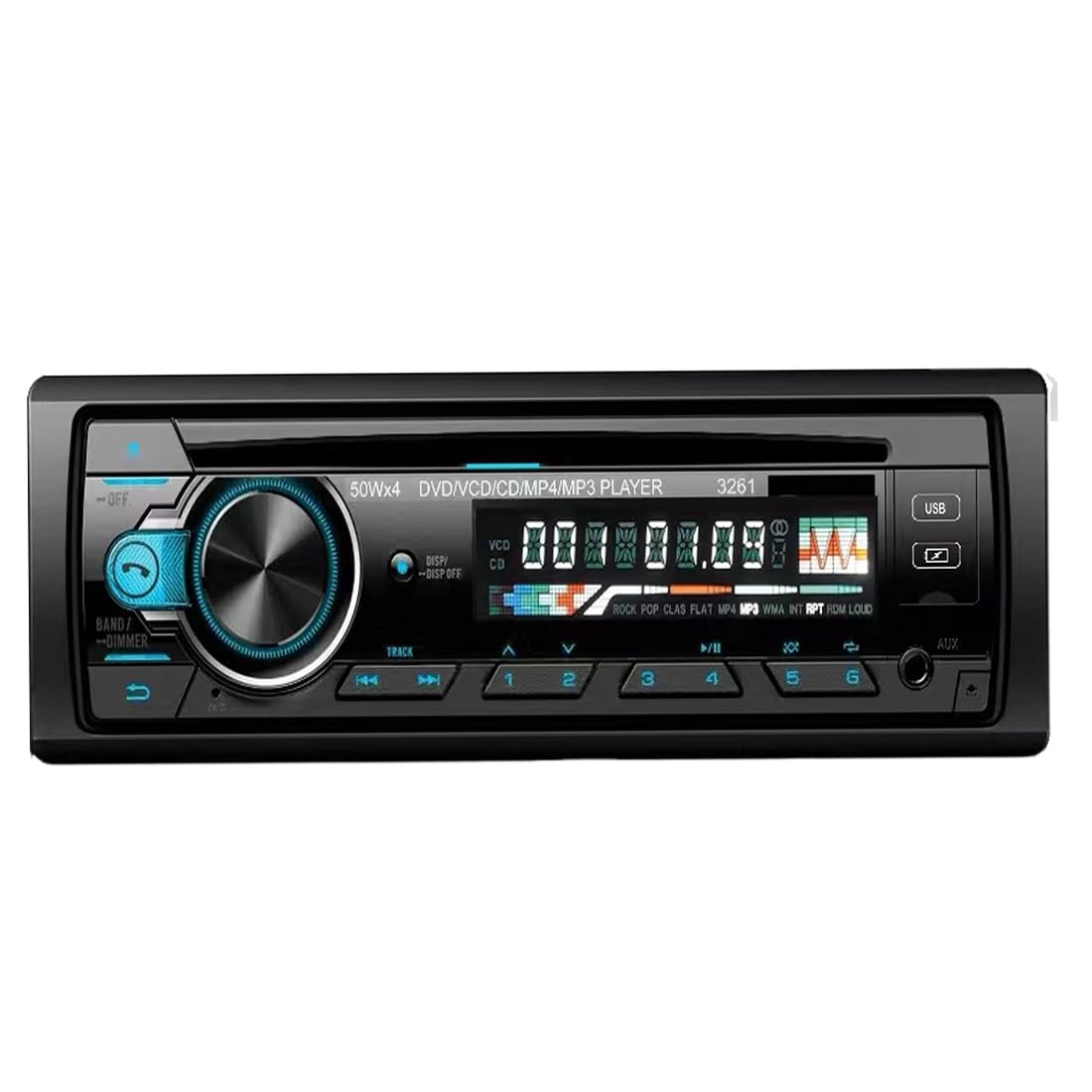 Amazon.co.jp: 1Din 24VカーDVDCDプレーヤーカーMP3ステレオカー