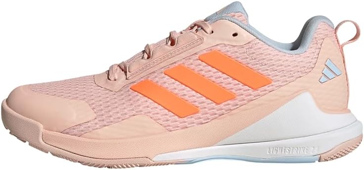 adidas Womens Novaflight 2 Indoor Volleyball Volleyball Sneakers Shoes - Pink