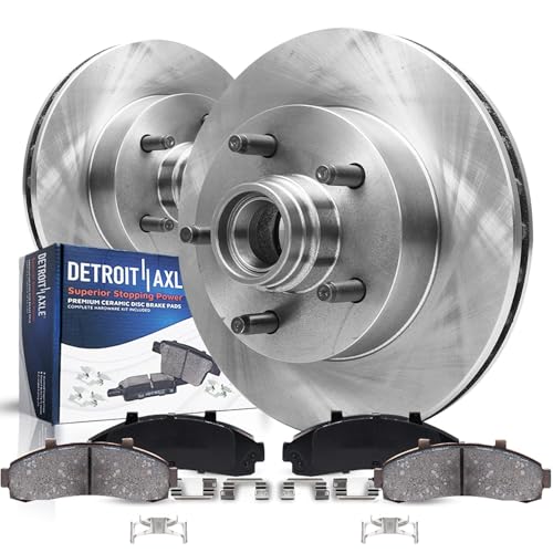 Image of Detroit Axle - Front Brake Kit for 98-02 Ford Ranger 01-03 Mazda B2300