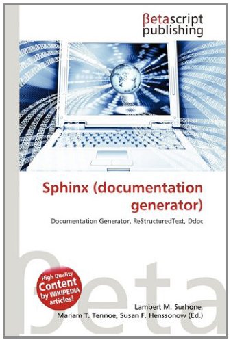 Amazon.co.jp Sphinx (Documentation Generator) 本