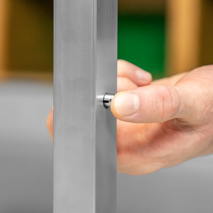 FORZA Mesa de entrenamiento | Pizarra blanca magnética plegable 2 en 1 y mesa para tácticas de fútbol - Altura ajustable, diseño de tono completo, imanes de equipo, bolígrafo y borrador