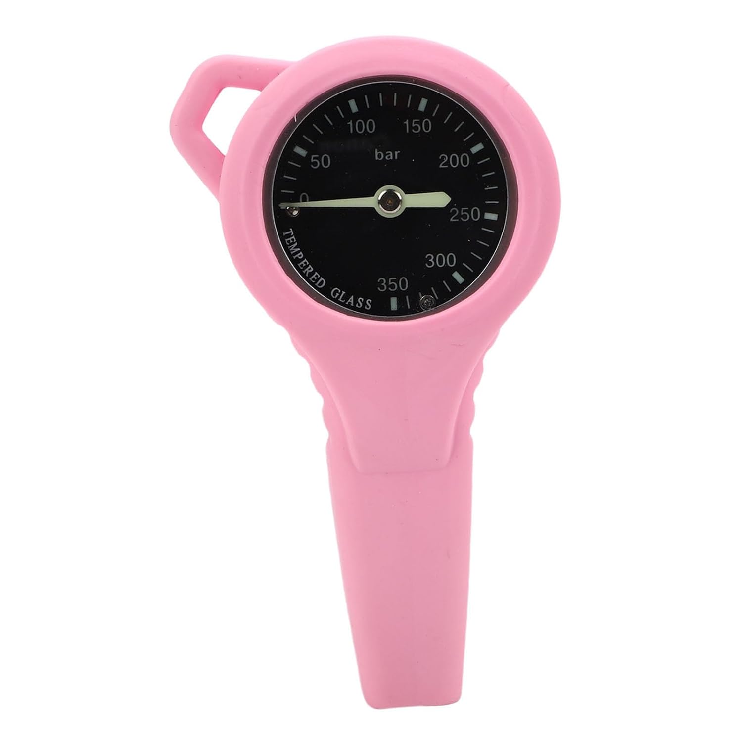CCYLEZ Diving Pressure Gage Reliable Underwater Safety Accuracy Measurement for Divers Steel Meter for Diving (Pink)