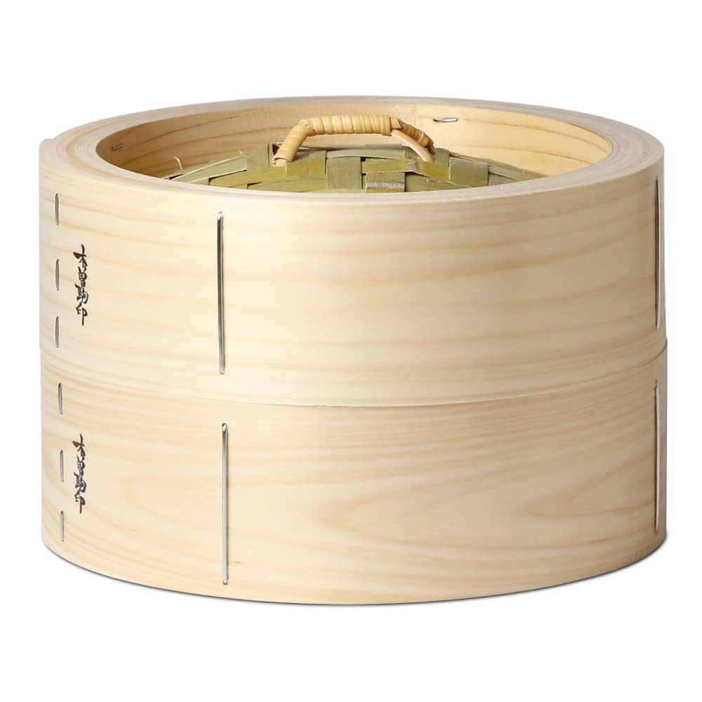 Amazon | 山一 ひのき 中華せいろ 24 ベージュ | 山一 | 蒸し器