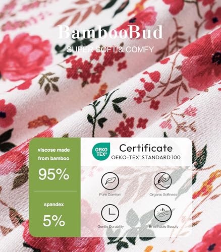 Baby Girls Rompers Soft Infant Toddler Zippered Footed Romper Newborn Viscose from Bamboo Pjs3