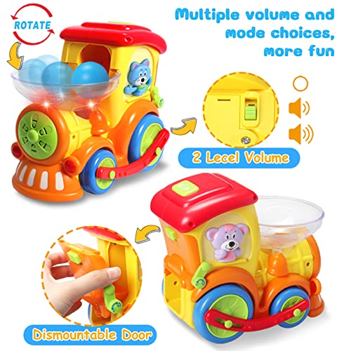Crawling Baby Toys 6 To 12 Months Musical Train Infant Toys For Babies 3 6 8 9 10 18 Month Early Educational Toys For 1 2 3 Year Old Boys Girls Gift With Songs/Light/Wheels For Toddlers 0-6 3-6M #TOP4