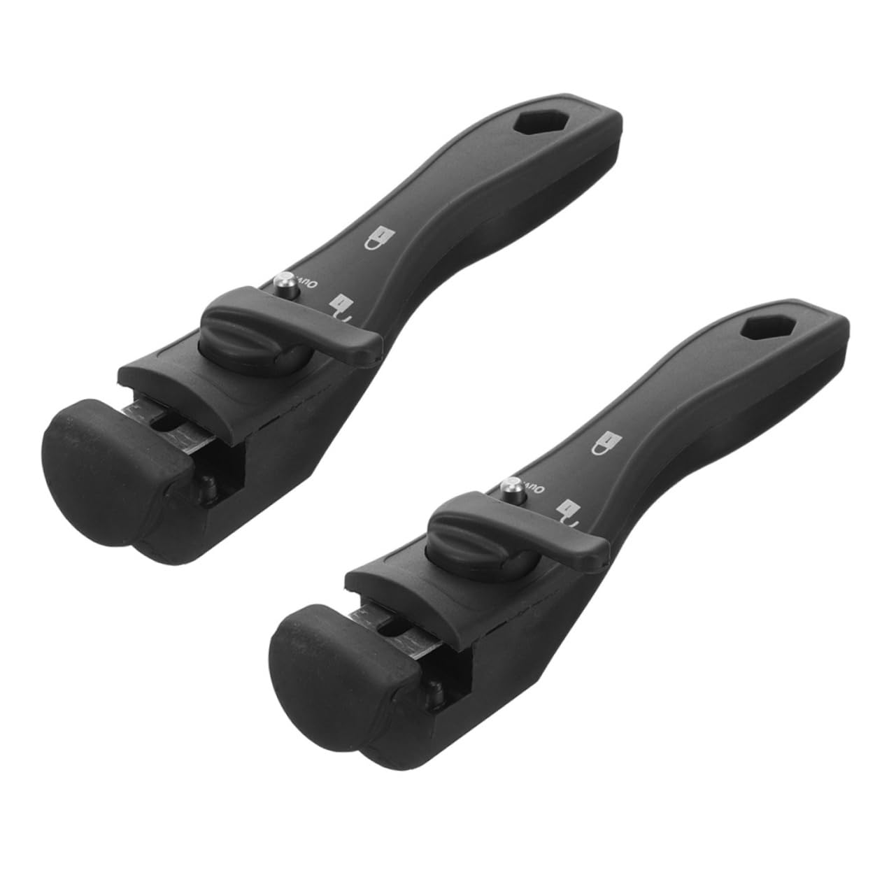 2 Stück-Pack Austauschbare Topfgriffe aus Bakelit Abnehmbares Design Tragbar und Hitzebeständig Ersatzgriffe für Töpfe und Pfannen für Outdoor und Induktion