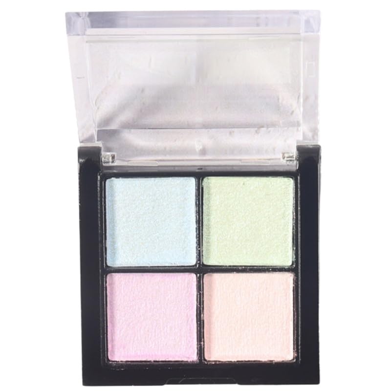 BIFANXI® 4-in-1 Color Pressed Chrome Powder – Magic Mirror Effect Nail Pigment – Ice Transparent