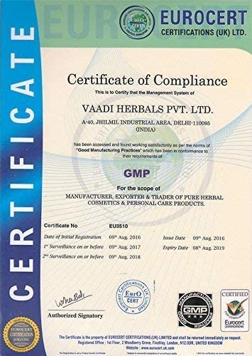 Vaadi Herbals Soothing and Refreshing Pedicure Manicure Spa Kit, Cream and Oil Set, 135g - Image 6