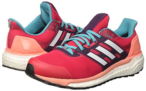 Image of adidas Women's Supernova GTX W Running Shoes, Multicolor Energy Pink FTWR White Sun Glow, 5 UK