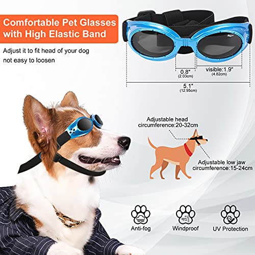 Dog Carrier Backpack, Auligi Dog Carriers for Small Dogs with Sunglasses Puppy Pet Front Pack Breathable Head Out Padded… - Image 5