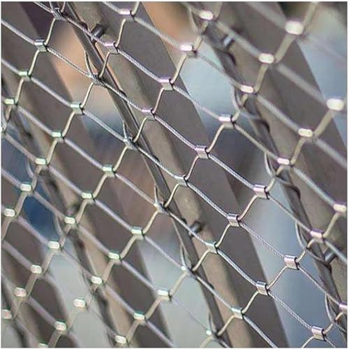 Filet de sécurité en acier inoxydable pour terrasses sécurisées