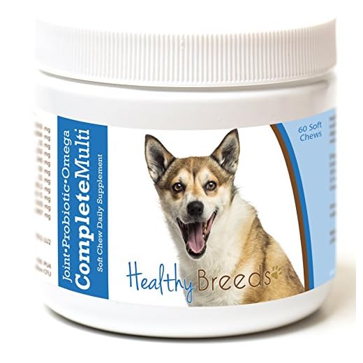 Healthy Breeds Norwegian Lundehund All in One Multivitamin Soft Chew 60 Count