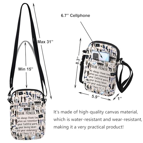 Pioneer Gifts JW Bag JW Pioneers Crossbody Bag Elder Thank You Gift Pioneers Life Precursores Pioner Pride2
