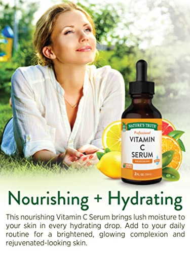 Vitamin-C-Serum-2-oz-Oil-for-Face-Skin-Nourishing-Unscented-by-Natures-Truth Vitamin C Serum 2 oz | Oil for Face & Skin | Nourishing & Unscented | by Nature's Truth - Image 5