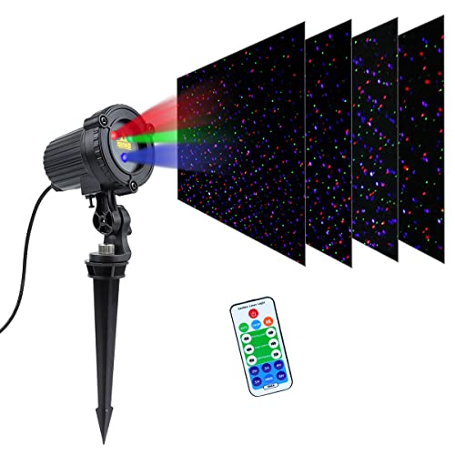 Caiyue MOD01RG Laser Christmas Lights,Outdoor Garden Laser Lights Projector thumb #7