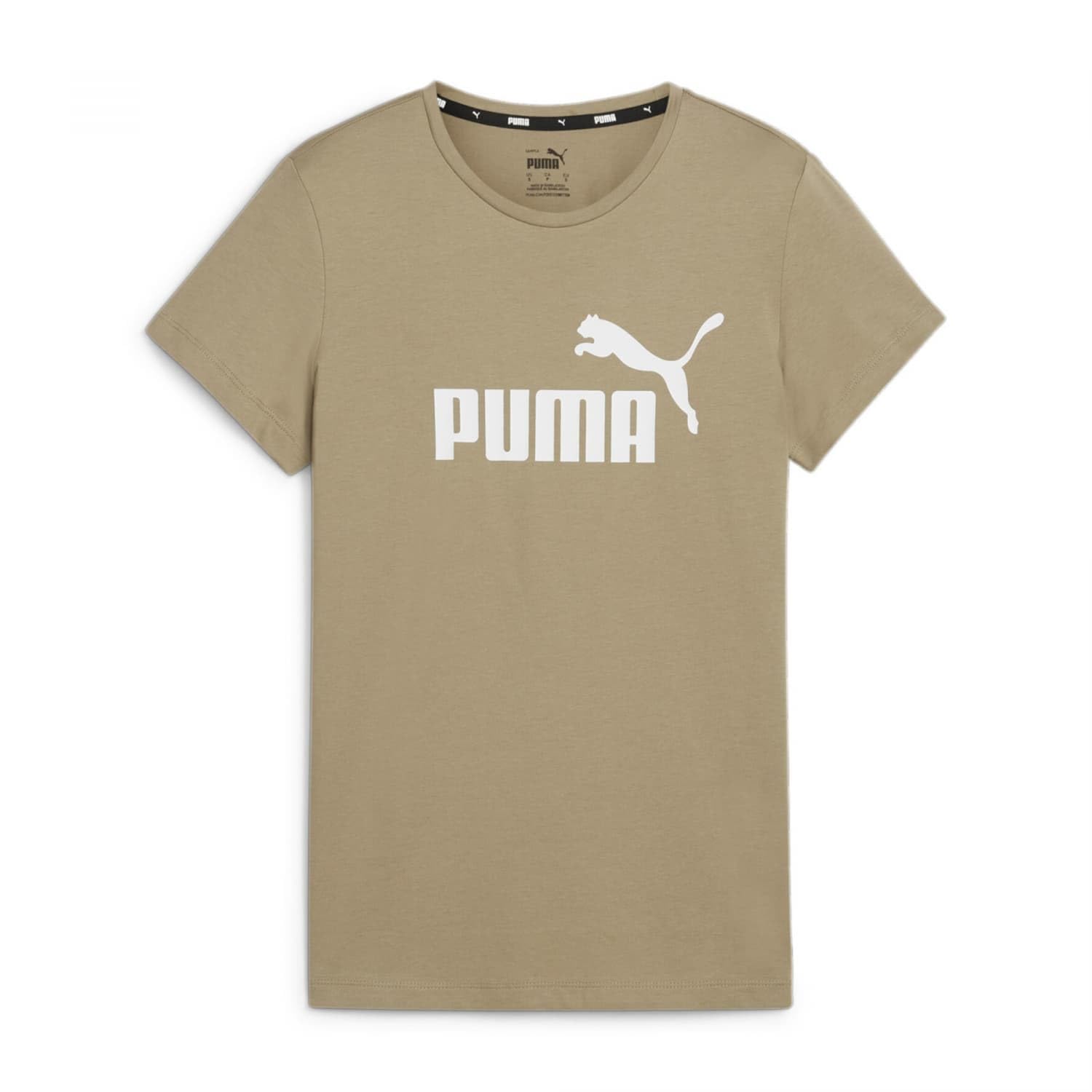 PUMA Unisex Ess Logo Tee (S) T-Shirts, Eichen-zweig, S EU