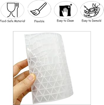 Mosaic Tiles Resin Molds Silicone Mosaic Tile Molds for Resin Cup Coaster Vase Photo Frame Jewelry Box Pen Holder Jar Decor DIY Craft Gifts