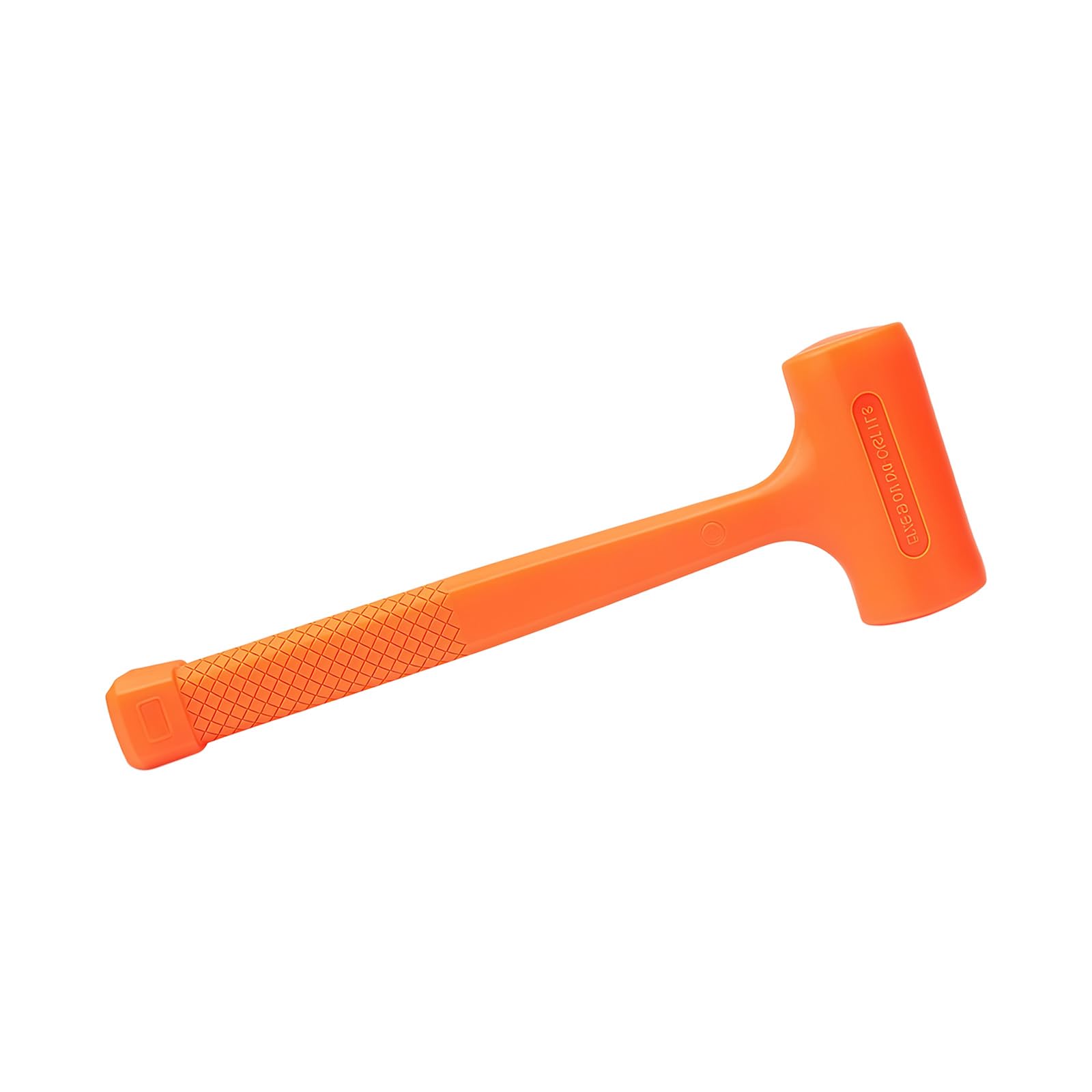 None Rebounding Rubber Hammer with Textured Grip for Mechanics Auto Repair and Woodworking Reduction Striking Professional Ergonomic Rubber Hammer with Shock Absorbing Design for