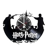 Harry Potter Lord Voldemort War Expecto Patronum Magic Wizard Handmade Vinyl Record Wall Clock Fun...