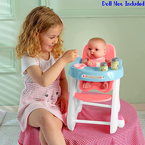image for JC Toys - for Keeps Playtime! | Baby Doll High Chair | Fits Dolls up t