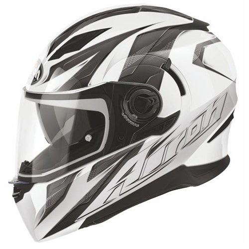 CASCO INTEGRALE MOVEMENT STRONG SILVER GLOSS AIROH M