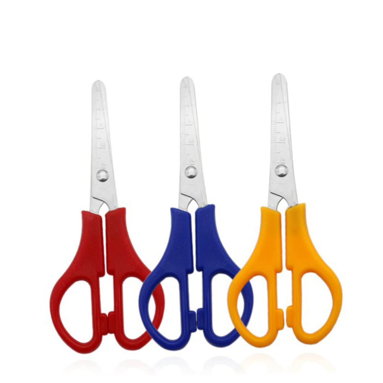 Angoily 60 Pezzi Multifunzione con Scala per e Cucito Design Ergonomico e Antiscivolo per Scuole e Fai da Te Colore Casuale