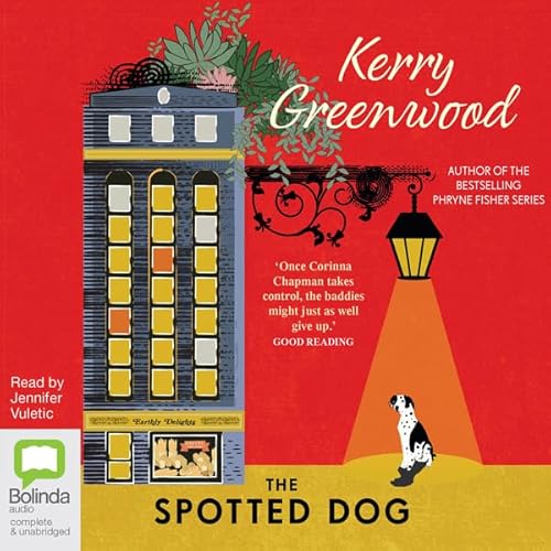 The Spotted Dog Audiolivro Por Kerry Greenwood capa