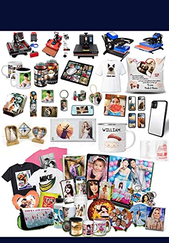 MY PRINT | Printer L130 with Sublimation Ink | 200 Sublimation Paper | 5 Heat Tape | 3 T-Shirt | 2 Sublimation Mouse PAD | 10 MDF Keyring | Teflon... - Image 3