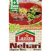 Laziza Nihari Masala ، 100-Gram Boxes Pack of 6