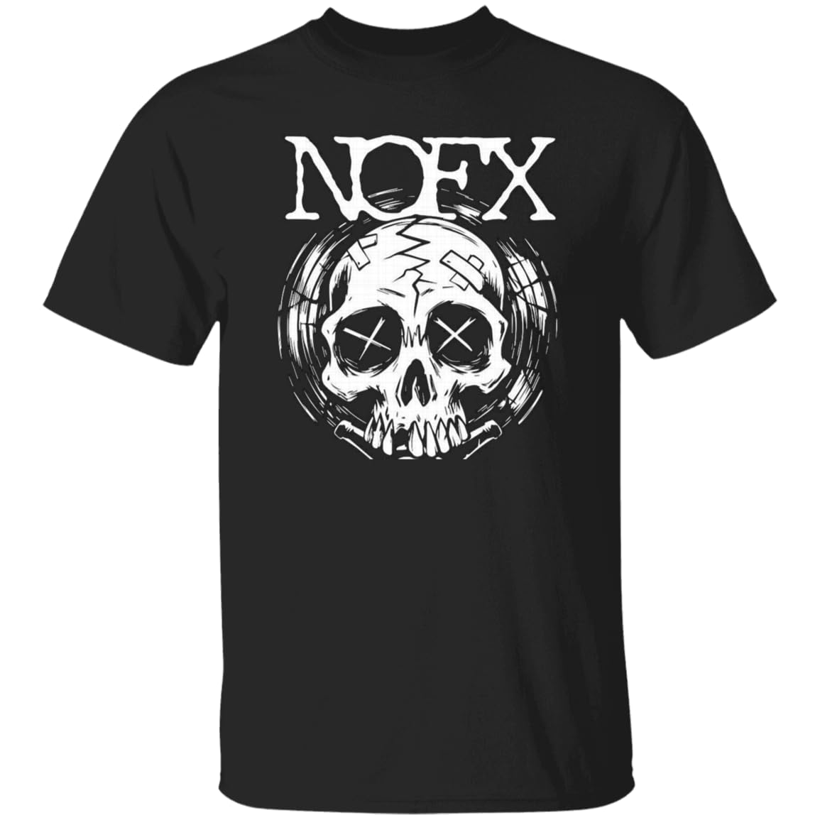 Amazon.com: NOFX Old Skull T Shirt for Men M3-Black-XL : Clothing  