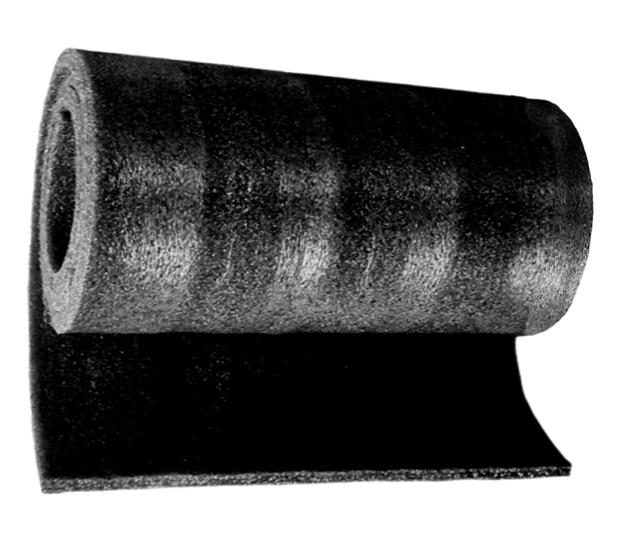 Packaging Black EPE Foam Roll 12 mm Thickness (4.5 Feet X 2 Meter Length) Pack of 1 Roll