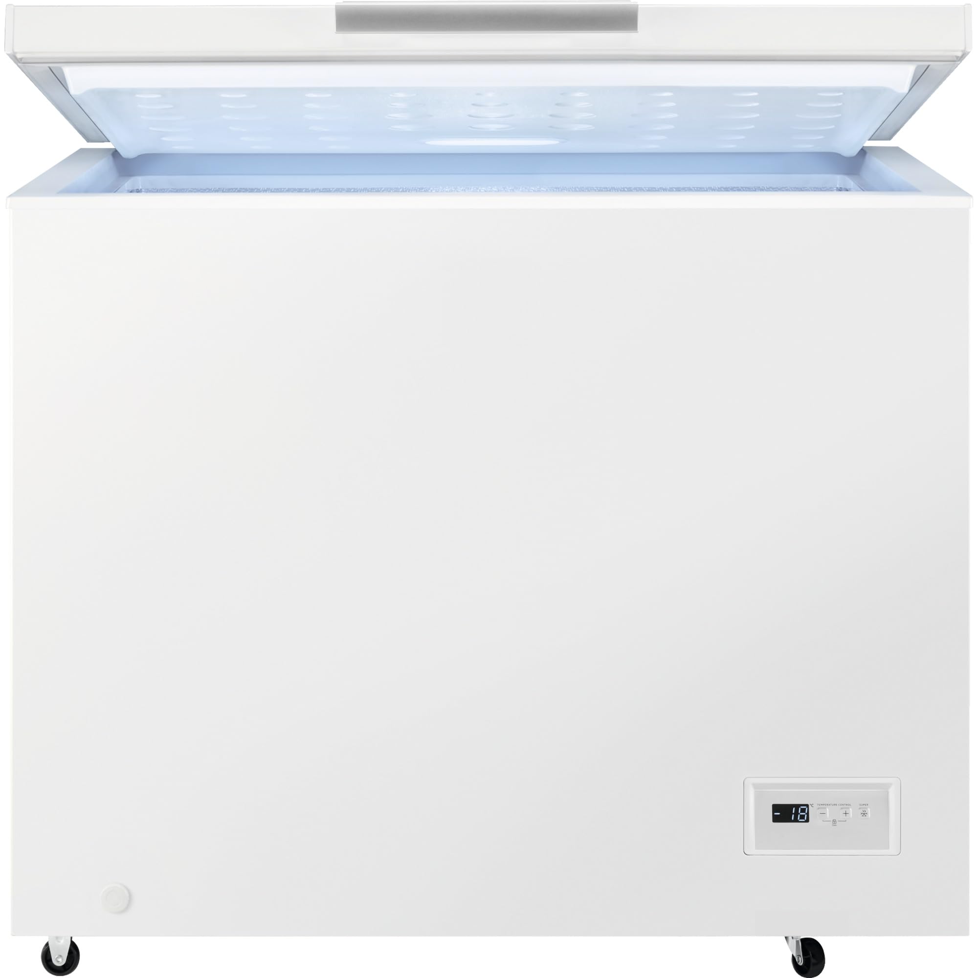 AEG AHB526D1LW Gefriertruhe / 254 L/LowFrost - weniger Eisbildung/Temperaturalarm/Rollen/D