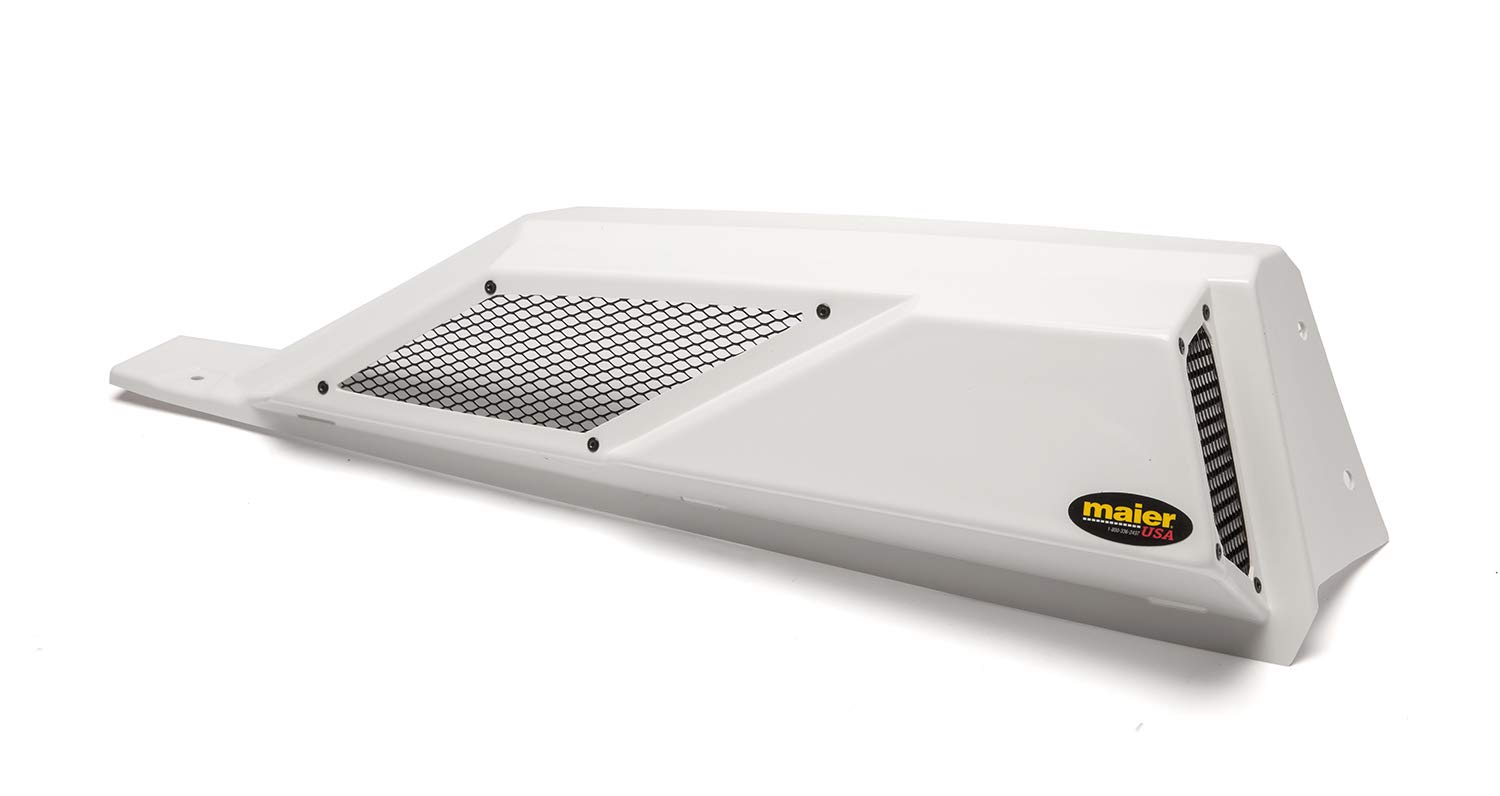 Maier USA 14-20 Polaris RZR XP 1000 Turbo Intake Scoops - White - 194761