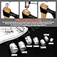Tanstic 28Pcs Runde Griff Keile Hammer Griff Keil Axt Griff Keil Hammer Griff Spaltung Keil für Axt Klaue Hammer Sledge