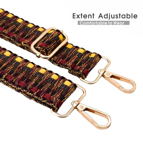 Image of Replacement Purse Strap Shoulder Strap Adjustable Crossbody Strap for Women Crossbody Wide Shoulder Bag