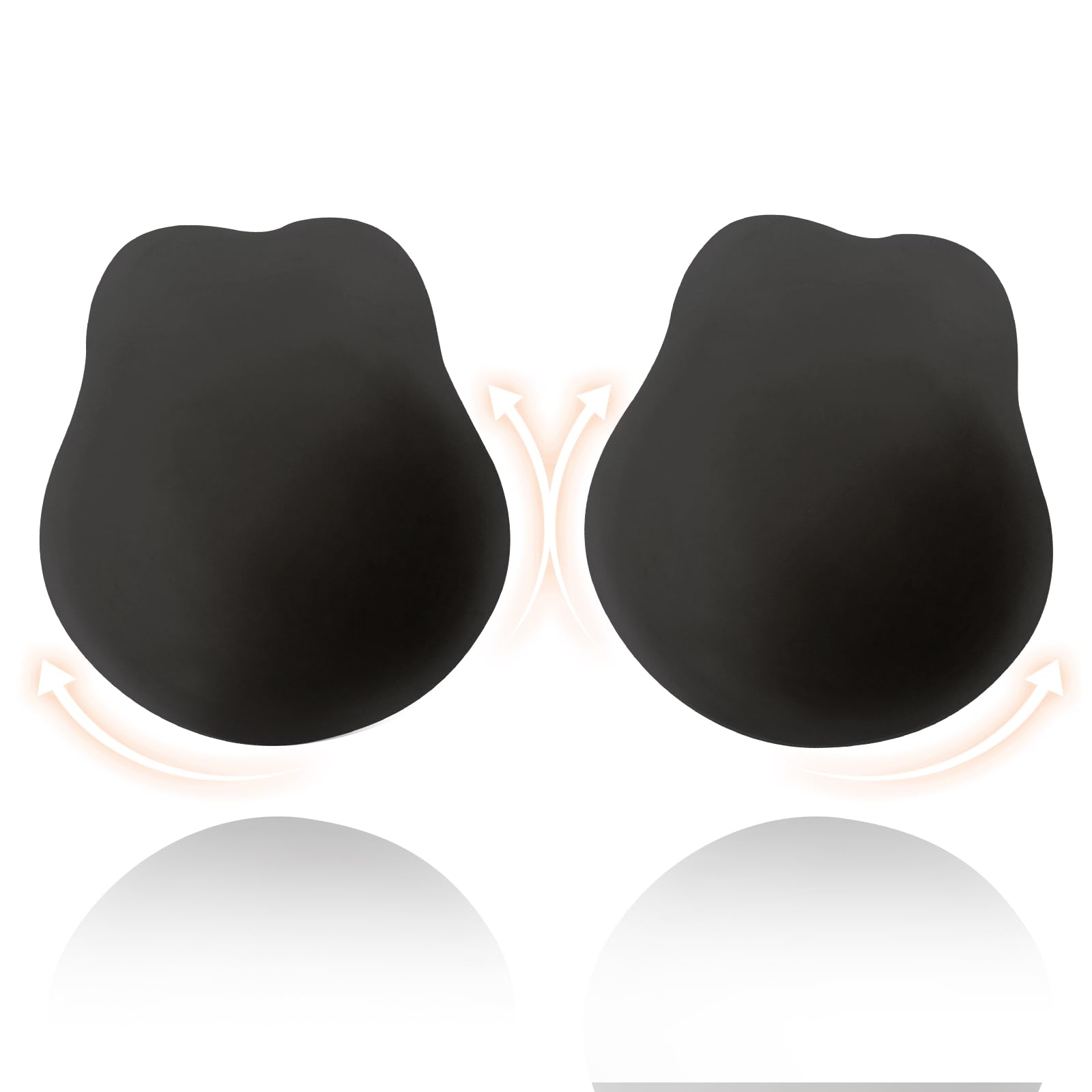 Sticky Bra - Push up Bra Adhesive Strapless Strapless for Women Reusable Silicone Nipples Covers-image-49