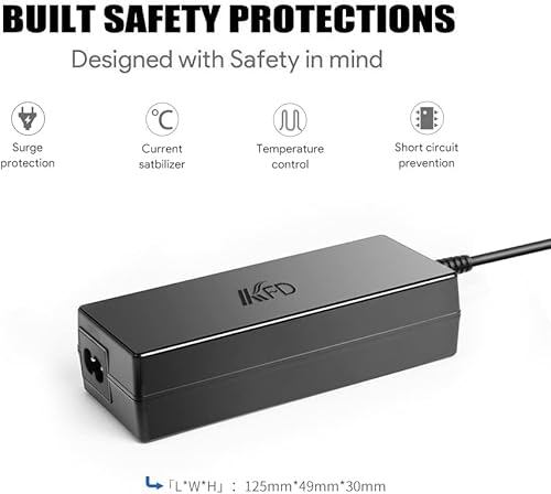 Miniatura 5 de KFD 90W 15V 6A Adaptador de CA Reemplazo para Micorsoft Surface Pro 4 5 6 7 8 Book Laptop Dock Station Cargador Adaptador de Fuente de Alimentación