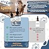 L-Lysine Supplement for Cats - Vitamins & Taurine for Immune Support & Allergy Relief - Lysine for Respiratory, Sneezing, Runny Nose, Eye Function - Natural Cat Antibiotic Drops - 60ML Slamon Flavor #5