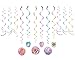 American Greetings Paw Patrol, Hanging Swirl Decorations, 12-Count